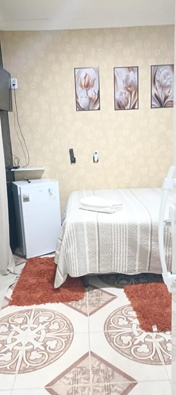Postel nebo postele na pokoji v ubytování Pousada Bem-te-vi