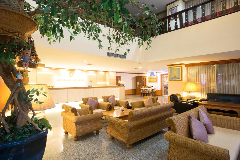 Posezení v ubytování Phayao Gateway Hotel