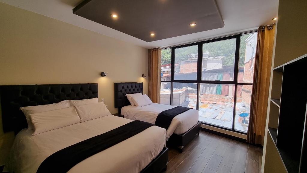 Postel nebo postele na pokoji v ubytování Hotel Raices Machupicchu
