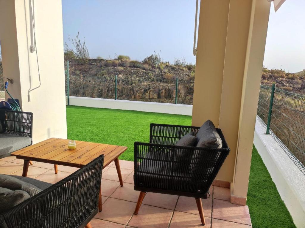 Posezení v ubytování Apartment in Ayamonte with River Views
