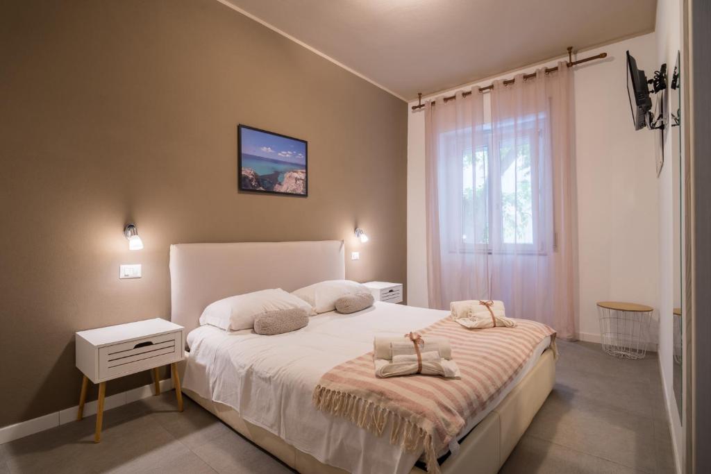 Postel nebo postele na pokoji v ubytování B&B DaBi
