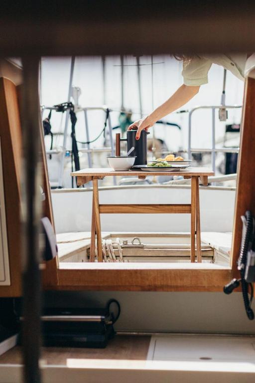 Life On Board in a Vintage Sailboat