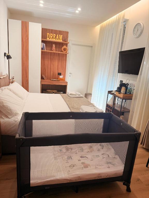 Postel nebo postele na pokoji v ubytování Bala Dream House