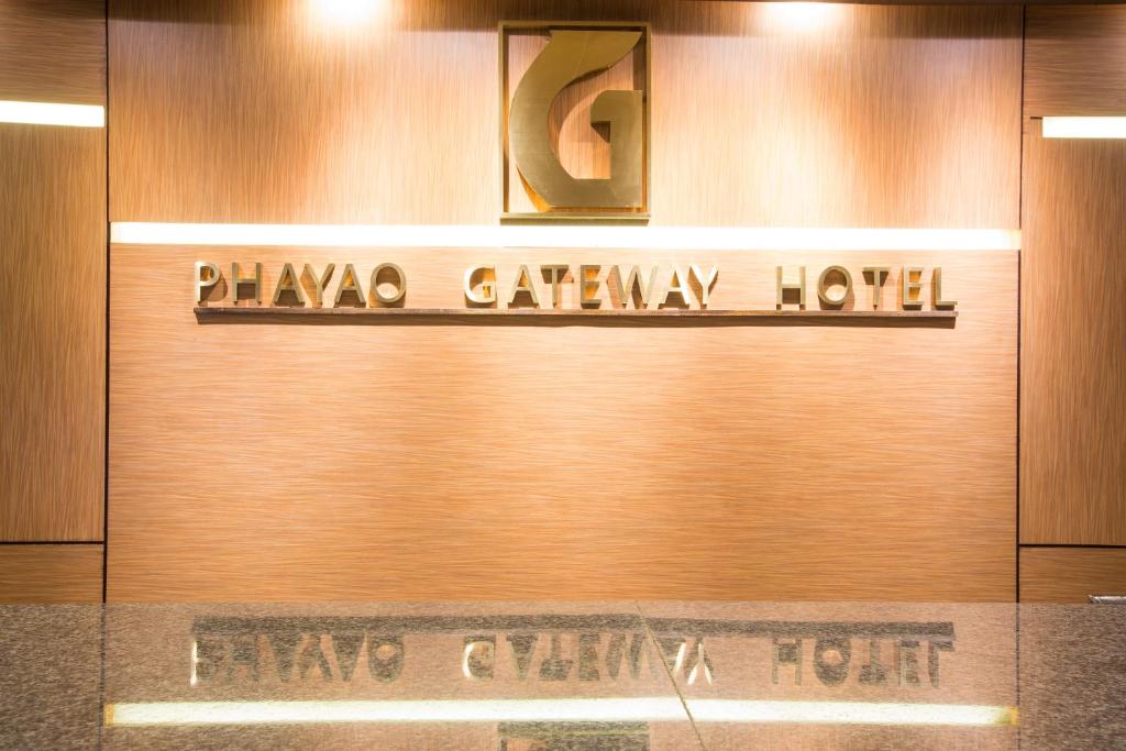 Certifikát, hodnocení, plakát nebo jiný dokument vystavený v ubytování Phayao Gateway Hotel