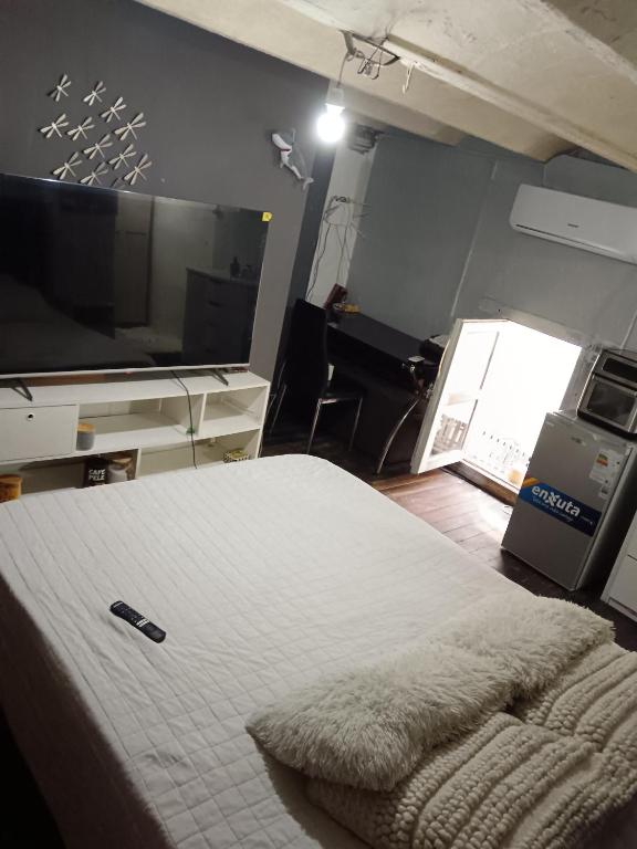 Postel nebo postele na pokoji v ubytování Habitación individual Privada