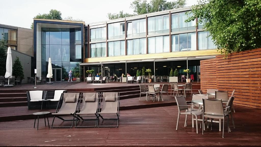 Restaurace v ubytování Przystań Hotel&Restaurants