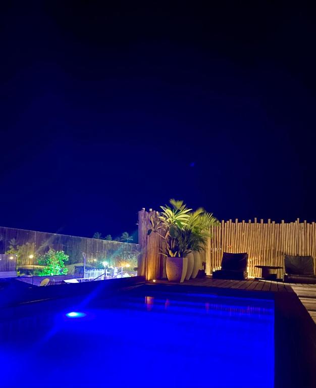A piscina localizada em Pousada Baobá ou nos arredores