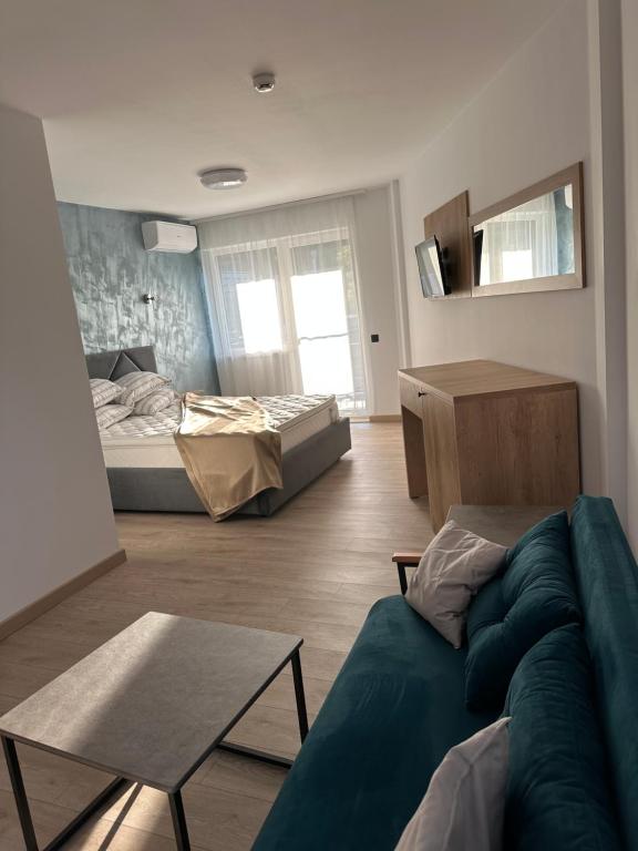 Postel nebo postele na pokoji v ubytování Hotel Dalia