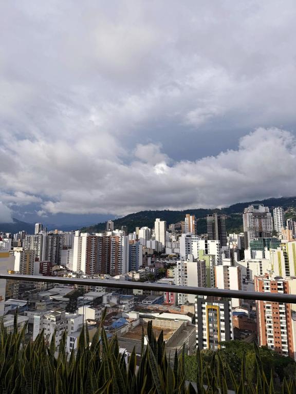 Nespecifikovaný výhled na destinaci Bucaramanga nebo výhled na město při pohledu z apartmánu