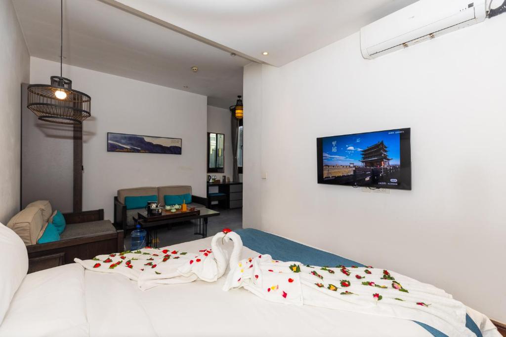 Elsewhere Hotel Inn North Street Branch客房内的一张或多张床位