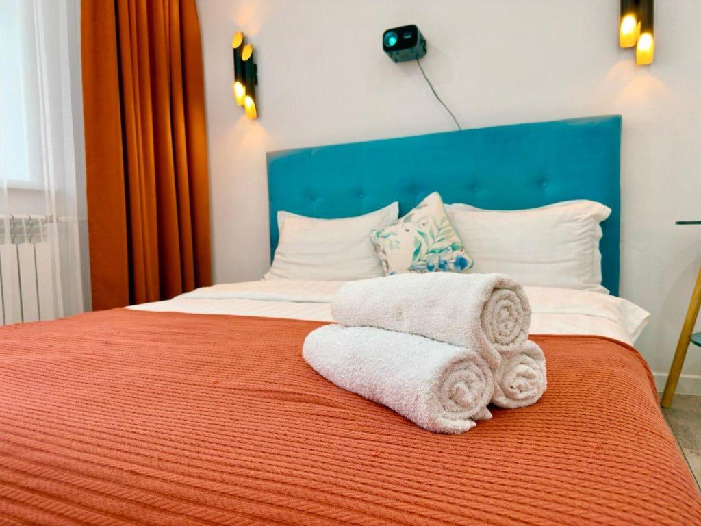 En eller flere senge i et værelse på Ауельбекова 120