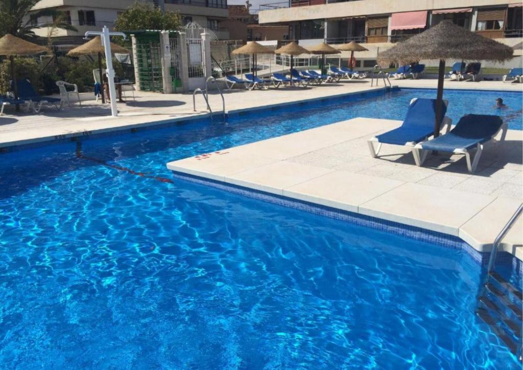 Bazén v ubytovaní Precioso apartamento en La Nogalera - Vista al mar alebo v jeho blízkosti