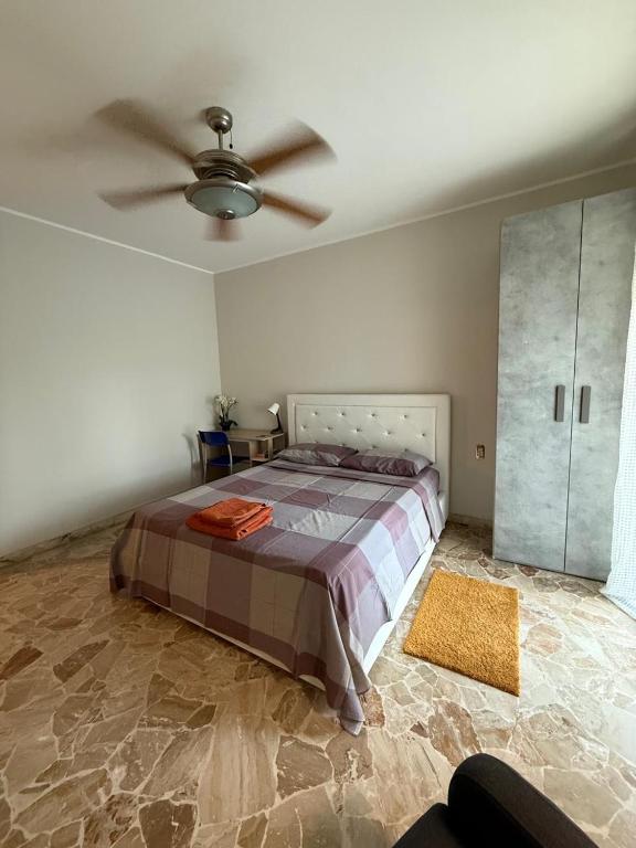 Postel nebo postele na pokoji v ubytování Apartamento Malpensa Milano