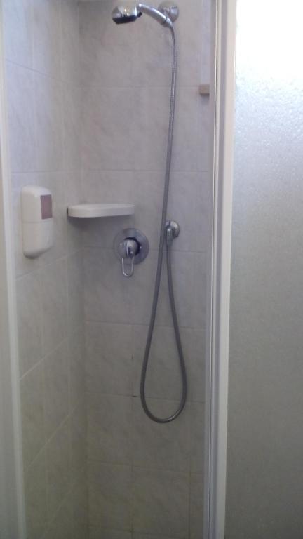 Koupelna v ubytování Albergo Moretti