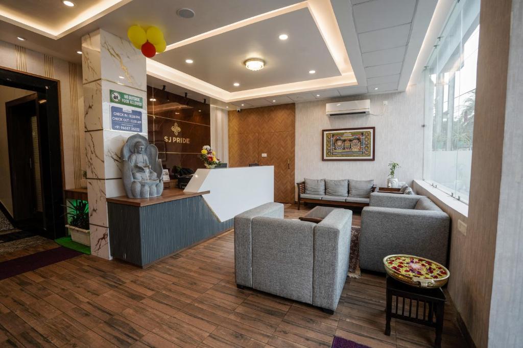 Posezení v ubytování HOTEL SJ PRIDE