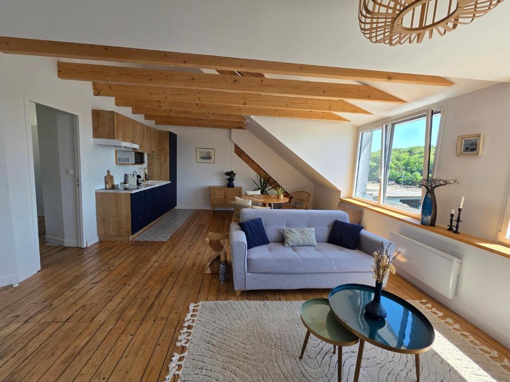Anatoline - Appart'hotel vue mer - Sea View Apartments - Audierne - One-Bedroom Apartment With Sea View