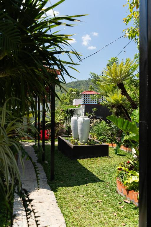 Zahrada ubytování Cochinchine Jardin Villa