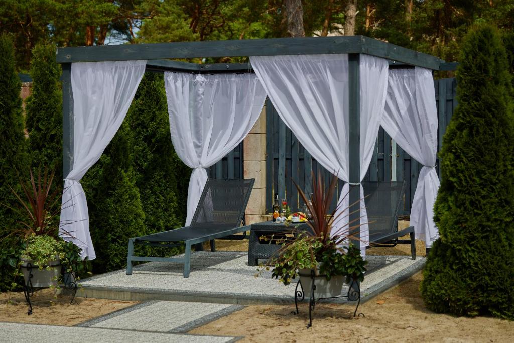 Zahrada ubytování Cristal SPA