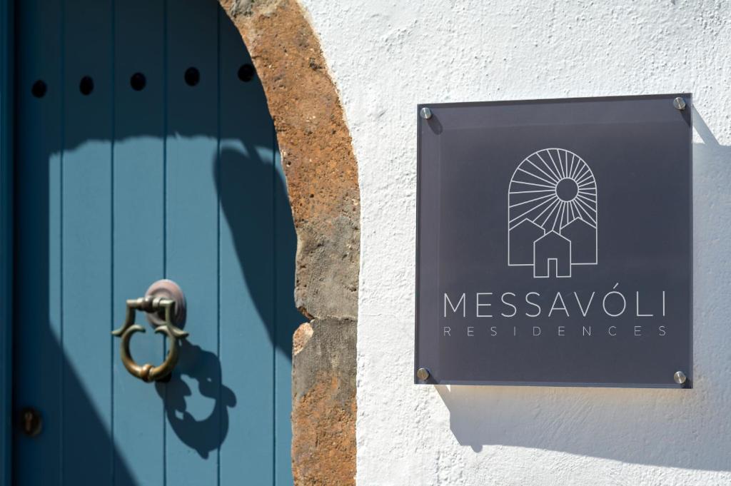 Certifikát, hodnocení, plakát nebo jiný dokument vystavený v ubytování Messavόli Residences