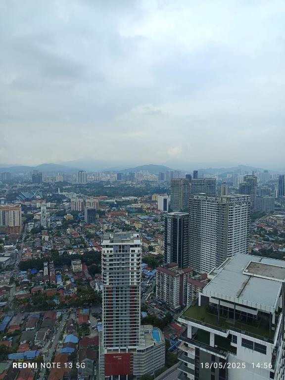 Nespecifikovaný výhled na destinaci Kuala Lumpur nebo výhled na město při pohledu z ubytování v soukromí