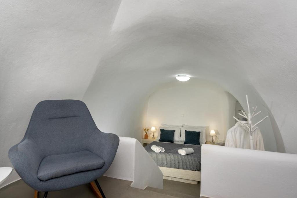 Posezení v ubytování Messavόli Residences