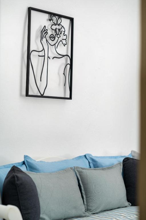 Posezení v ubytování Messavόli Residences