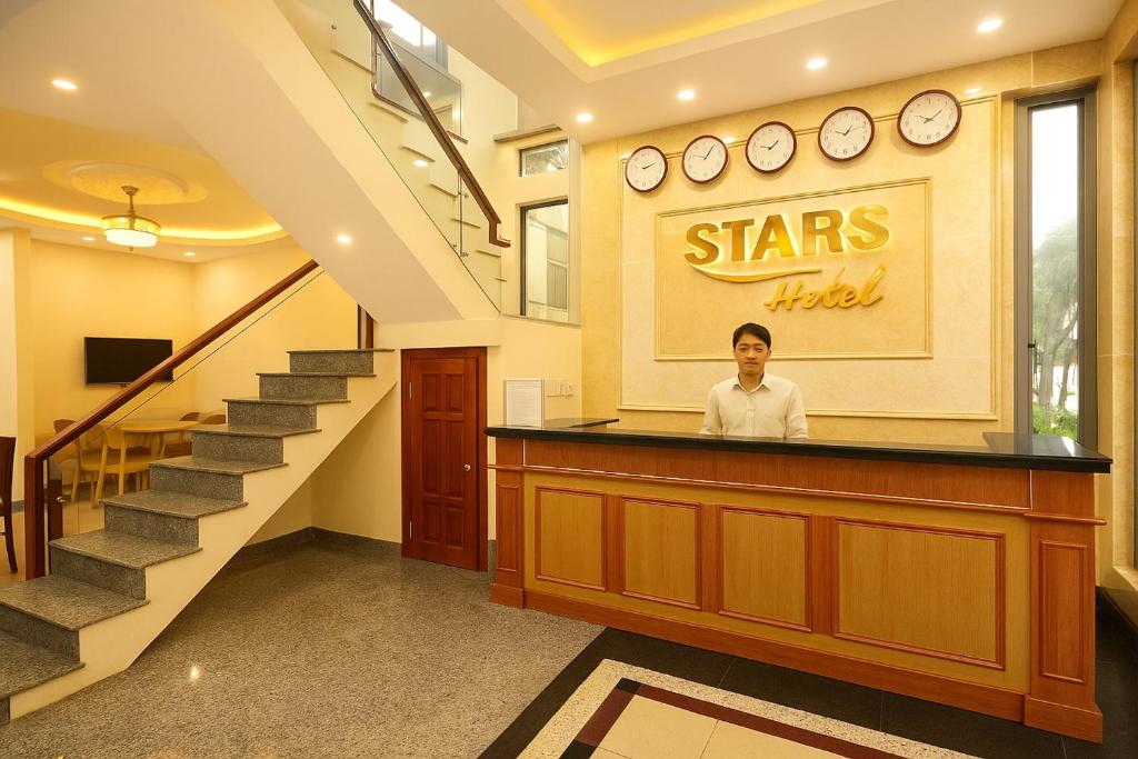 Vstupní hala nebo recepce v ubytování Stars Central Danang