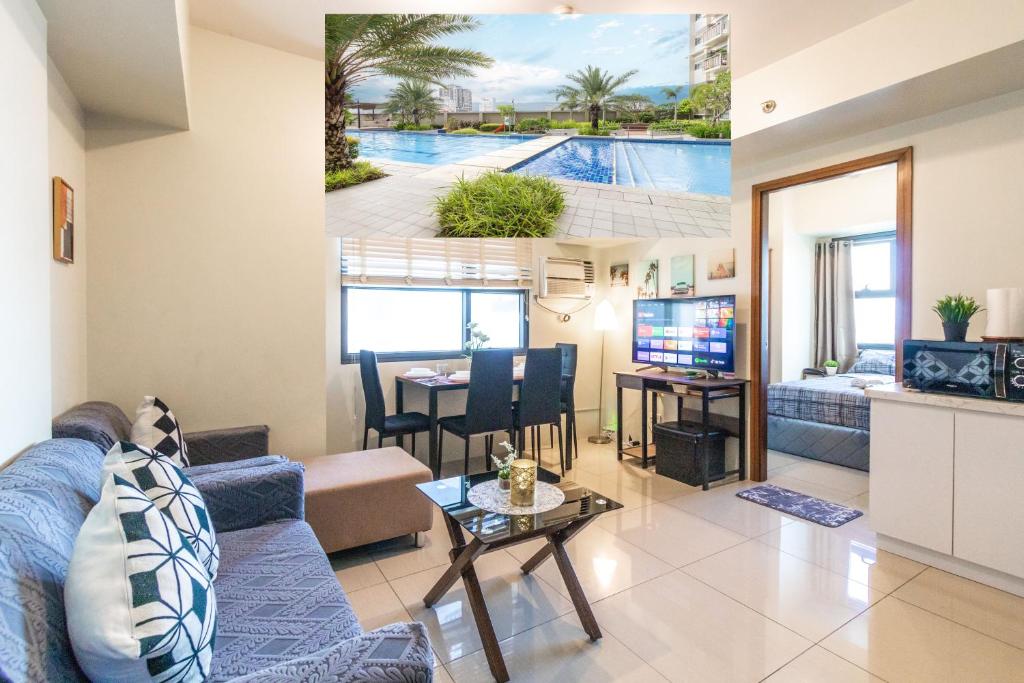 NEW and COZY! Good for 1-5 Guests, 1BR, free Pool & Gym, Kids Place and Billard in Horizon 101