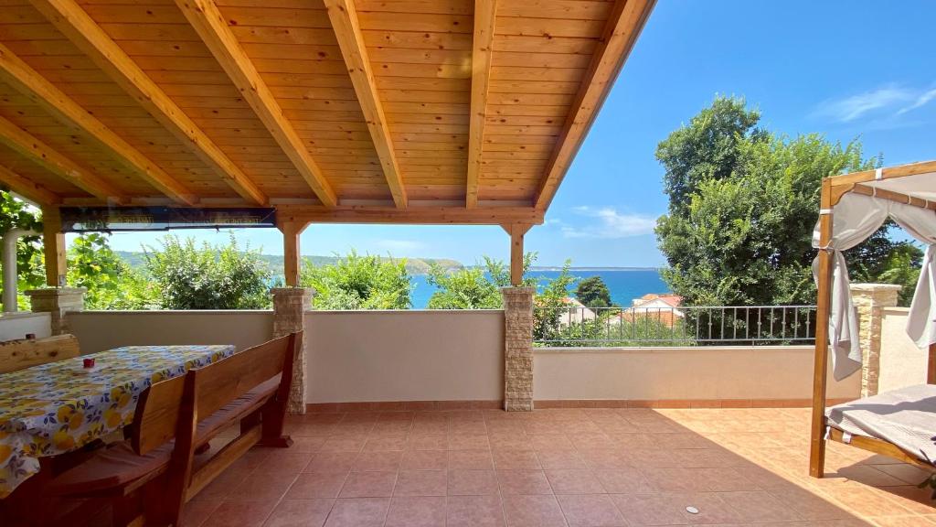 Balkón alebo terasa v ubytovaní Apartments 4Mios