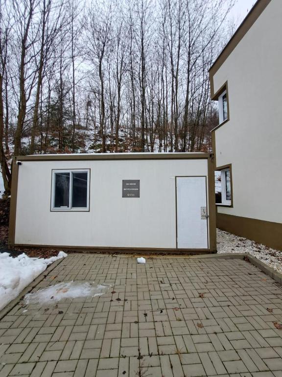Budova, kde se apartmán nachází
