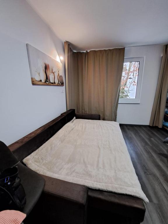Postel nebo postele na pokoji v ubytování Apartmán Helena pod Klínovcem