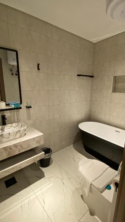 Koupelna v ubytování LAvenue RestHouse