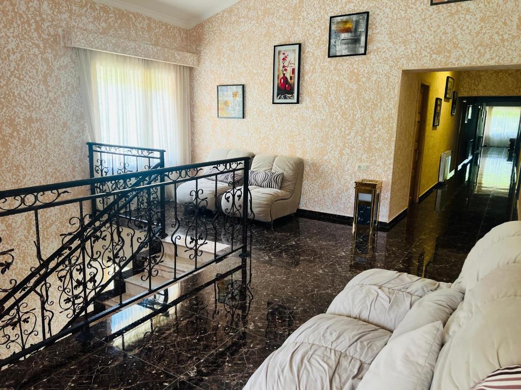 Posezení v ubytování Hotel Iveria