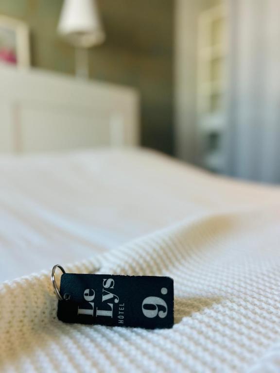 Postel nebo postele na pokoji v ubytování Hôtel Le Lys