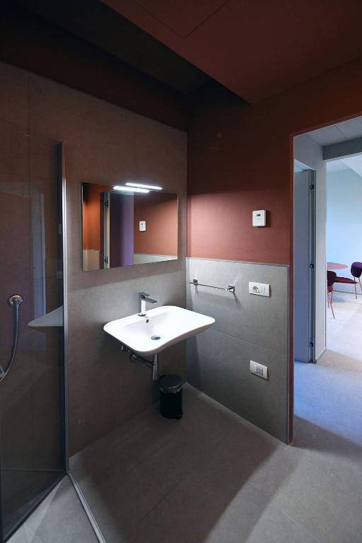 Koupelna v ubytování Hotel Villa Cappugi