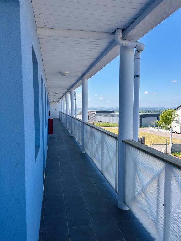 Balkón nebo terasa v ubytování Hôtel Le Lys