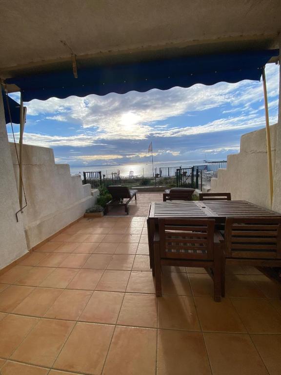 Balkón nebo terasa v ubytování Le Surplage