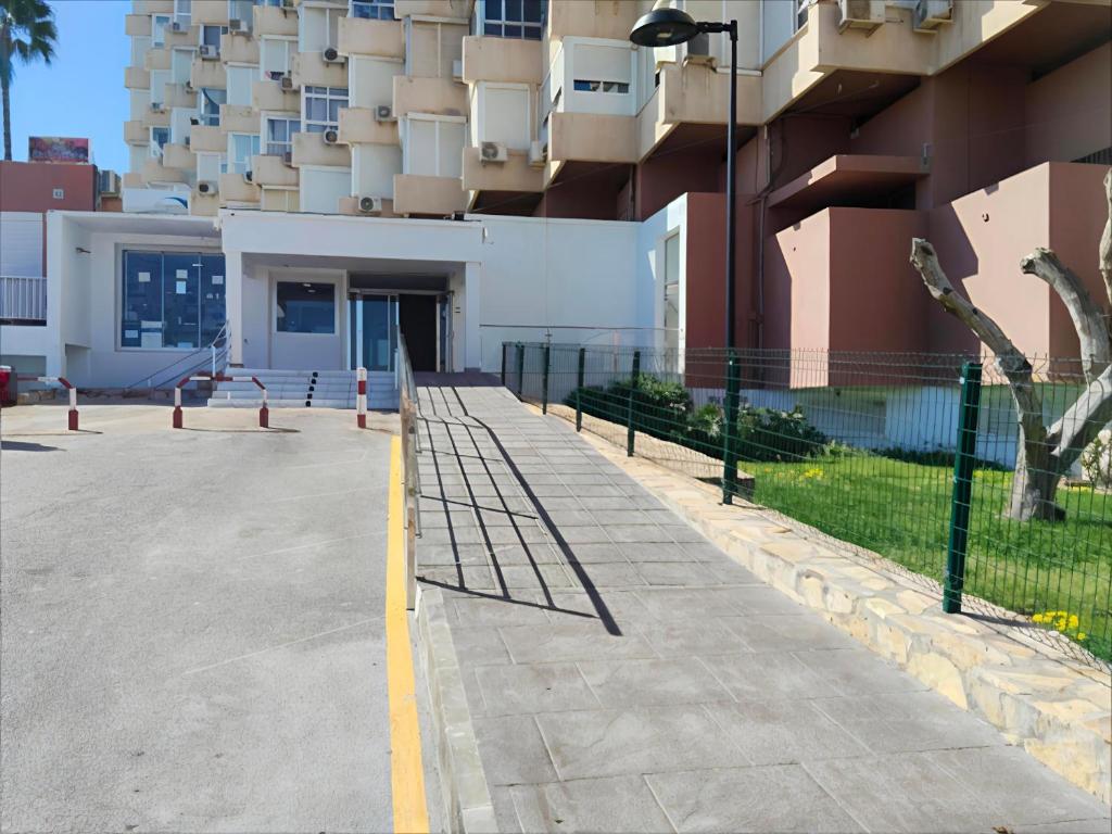 Budynek, w którym mieści się apartament