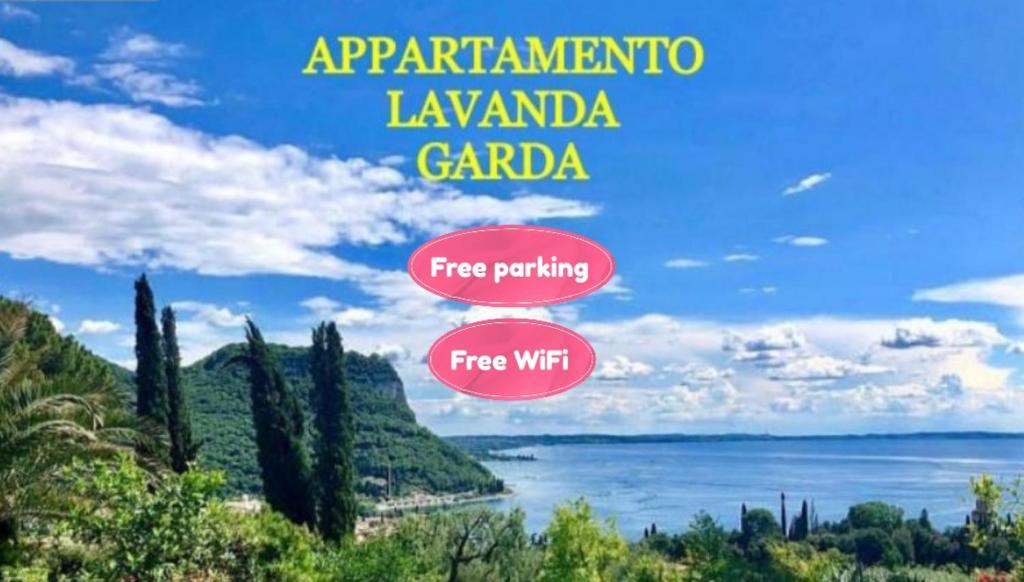 plakat promujący wycieczkę po włoskiej wyspie la lazinia garbia w obiekcie Appartamento Lavanda Garda w mieście Garda