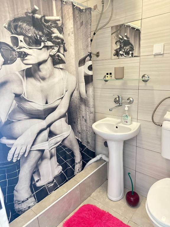 Kupatilo u objektu Apartments Mia Patria