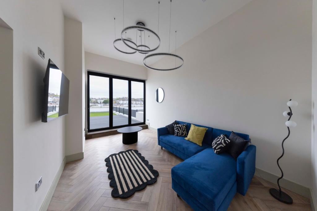 Posezení v ubytování Central brighton Penthouse