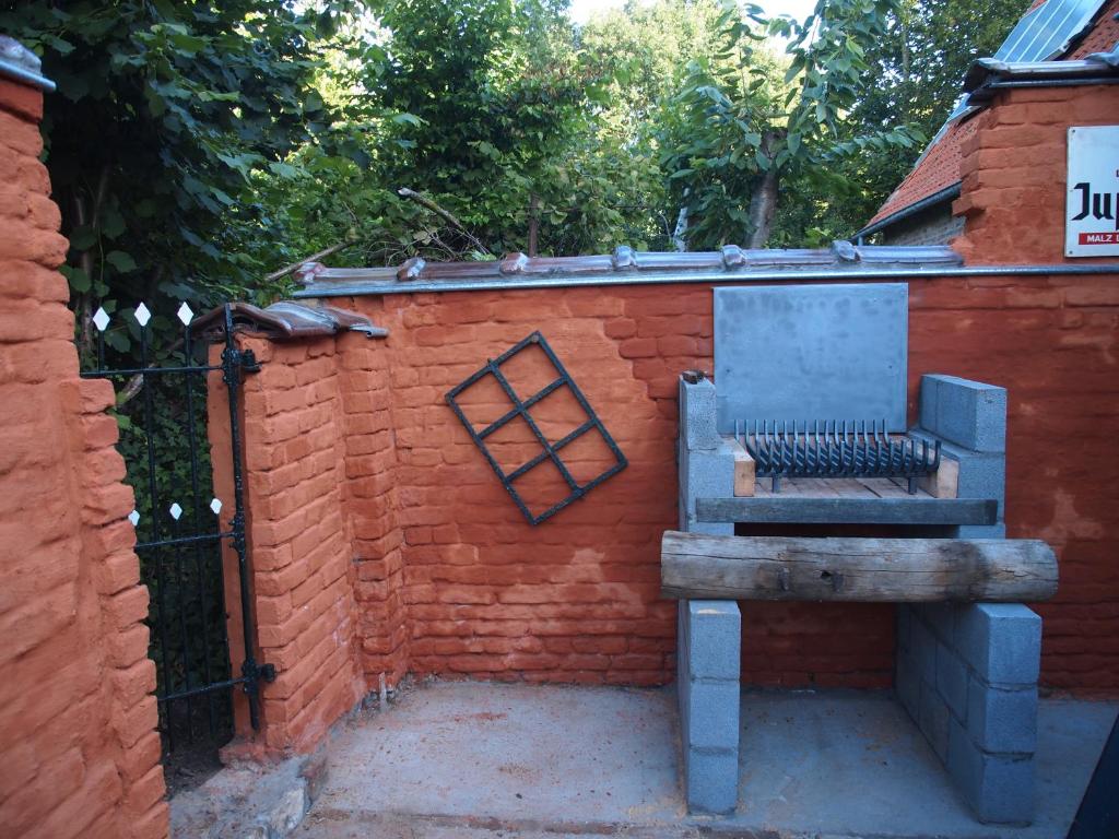 Gril dostupný pro hosty v prázdninového domu