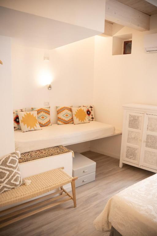 Postel nebo postele na pokoji v ubytování B&B Terra - Stanza Viaggio