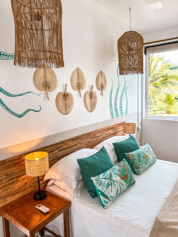 Postel nebo postele na pokoji v ubytování La villa detente 1 - une experience authentique
