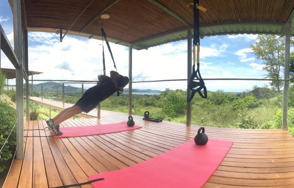 Balkón nebo terasa v ubytování Horizon Lodge Potrero