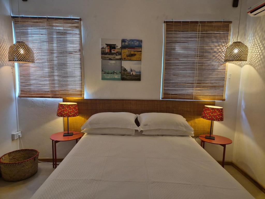 Postel nebo postele na pokoji v ubytování La villa detente 1 - une experience authentique