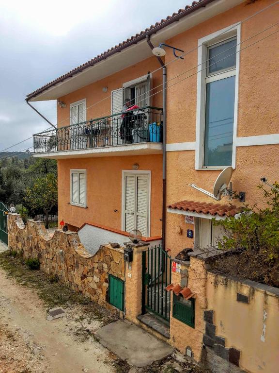 Budynek, w którym mieści się apartament