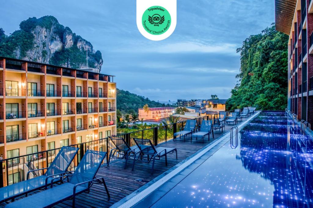 Sugar Marina Hotel CLIFFHANGER Aonang - Resim 1