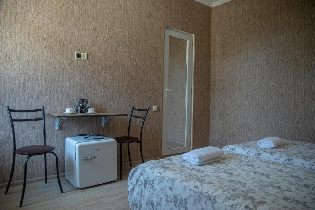 Letto o letti in una camera di Pavillion Guest House