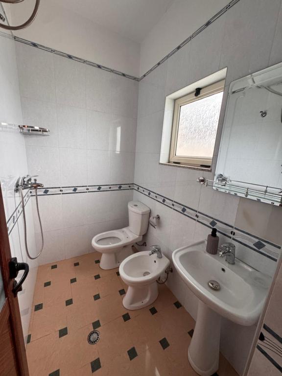 Koupelna v ubytování Vila Diora Hostel